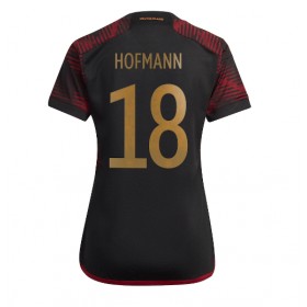 Damen Fußballbekleidung Deutschland Jonas Hofmann #18 Auswärtstrikot WM 2022 Kurzarm